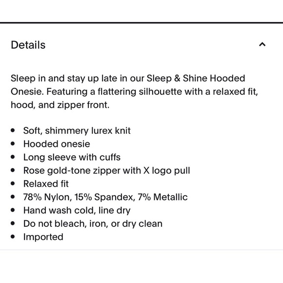 SAVAGE X FENTY Sleep Shine HOODED JUMPSUIT One Piece Onesie Black Glitter - Picture 2 of 14